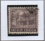 Stamps India -  Oficina de correos de Calcuta