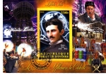 Sellos de Africa - Costa de Marfil -  NIKOLA TESLA (1856-1943)  Físico estadounidense