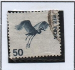 Stamps India -  Garza blanca. Egretta alba