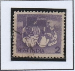 Stamps India -  Educacion