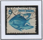 Stamps India -  Peces