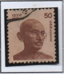 Sellos de Asia - India -  Mahatma Gandhi