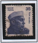 Sellos de Asia - India -  Jawaharlal Nehru