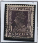 Stamps India -  George VI 