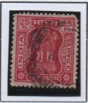 Stamps India -  Capital d' Asoka pilar