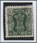 Stamps India -  Capital d' Asoka pilar