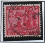 Stamps India -  Refugiados