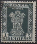 Stamps India -  Capital d' Asoka pilar