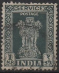 Stamps India -  Capital d' Asoka pilar