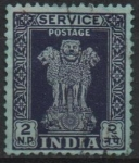 Stamps India -  Capital d' Asoka pilar