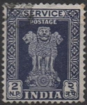 Stamps India -  Capital d' Asoka pilar