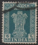 Stamps India -  Capital d' Asoka pilar