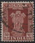 Stamps India -  Capital d' Asoka pilar