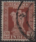 Stamps India -  Capital d' Asoka pilar