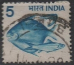 Stamps India -  Peces