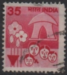 Stamps India -  Plan Familiar