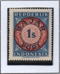 Sellos de Asia - Indonesia -  Cifras