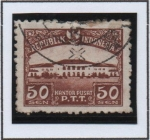 Stamps Indonesia -  Oficina Postal