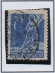 Stamps Indonesia -  Héroe Mitológico