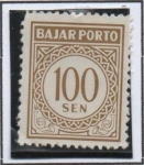 Stamps Indonesia -  Cifras