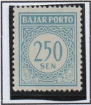 Stamps Indonesia -  Cifras