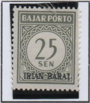 Stamps Indonesia -  Cifras