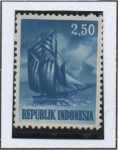 Stamps Indonesia -  Velero Bugines