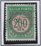 Stamps Indonesia -  Cifras