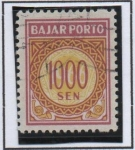 Stamps Indonesia -  Cifras