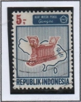 Stamps Indonesia -  Gangsa,Bali