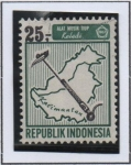 Stamps Indonesia -  Keledi, Borneo