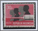 Sellos de Asia - Indonesia -  Carepeople d' l' Salud