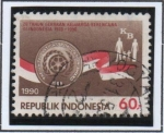 Stamps Indonesia -  Planificacion Familiar en Indonesia 20 Anv.