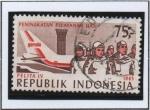 Stamps Indonesia -  Plan d' cinco Años Peregrinacion a l' Meca