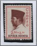 Sellos de Asia - Indonesia -  Pre. Sukarno