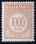 Stamps Indonesia -  Cifras