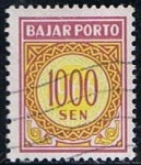 Stamps Indonesia -  Cifras