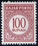 Stamps Indonesia -  Cifras