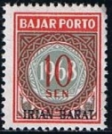 Stamps Indonesia -  Cifras