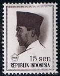 Sellos de Asia - Indonesia -  Pre. Sukarno