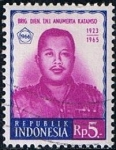 Stamps Indonesia -  Brigada General Katamso