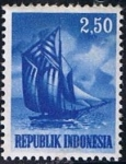 Stamps Indonesia -  Velero Bugines