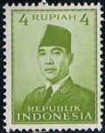 Stamps Indonesia -  Pre. Sukarno