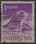 Stamps Indonesia -  Casa d Toraja