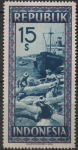 Stamps Indonesia -  Trabajadores portuarios