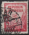 Stamps Indonesia -  Cifras