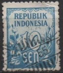 Stamps Indonesia -  Cifras