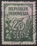 Sellos de Asia - Indonesia -  Cifras