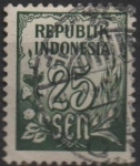 Sellos de Asia - Indonesia -  Cifras