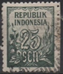 Stamps Indonesia -  Cifras